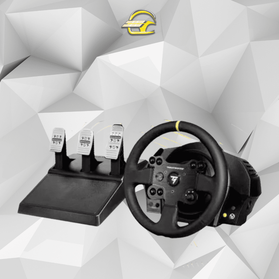 Thrustmaster TX Leather Edition Racing Wheel and 3 Pedal Set for Xbox One  and Windows - Black 