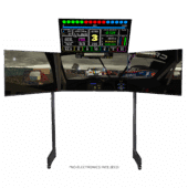 Nlr Elite Quad Monitor Stand Carbon Gray - Image 4