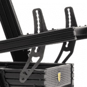 Carbon fibre pedal uprights and side mount on F-GT Elite 160 Ferrari Edition