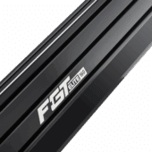 Close-up of the Next Level Racing F-GT Elite 160 aluminium profile extrusion
