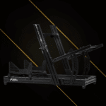 Next Level Racing F-GT Elite Lite aluminium frame with wheel plate mounting system