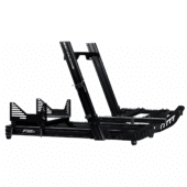 Side view of Next Level Racing F-GT Elite Lite wheel plate cockpit frame
