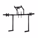 Elite Freestanding Quad Monitor Stand-Black