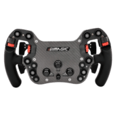 Simagic FX-C steering wheel clean front view showing rotary encoders and button layout