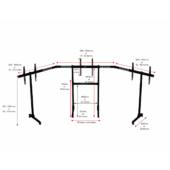 Nlr Free Standing Triple Monitor Stand - Image 6