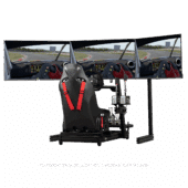 Elite Freestanding Triple Monitor Stand Add On-Black - Image 4