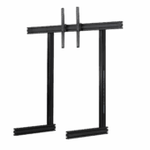 Elite Freestanding Single Monitor Stand-Black