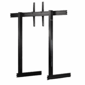Elite Freestanding Single Monitor Stand-Black - Image 2