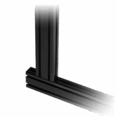 Elite Freestanding Single Monitor Stand-Black - Image 3