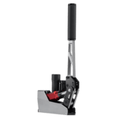 Alternate side view of Simagic TB-RS handbrake highlighting compact base and cylinder layout