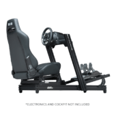NLR Elite ers3 reclining seat - PU Leather Edition Mounted on GT Elite lite Frame with Electronics - Back Right View