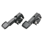 Asetek clutch paddles side profile highlighting paddle shape, pivot system and mounting interface