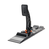 Asetek La Prima clutch pedal with precision load control and adjustable resistance for sim racing setups