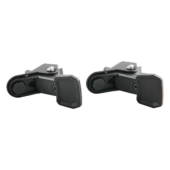 Asetek magnetic input paddles rear detail showing adjustment screw, linkage and internal mechanism