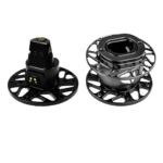 Cube Controls QRX magnetic quick release full set front view high precision sim racing connection system