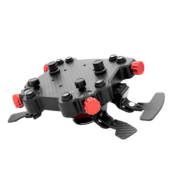 Simagic GT Pro Hub (K) angled perspective showing carbon fibre faceplate and multi-function controls