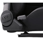 Next level Racing ERS5 Seats - Fabric and SIMAERO Mesh Edition - Close up on Seat Lever