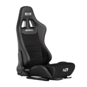 Next level Racing ERS5 Seats - PU Leather & Suede Edition - Front Right Angled View