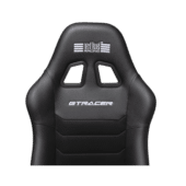 Next Level Racing GTRacer 2.0 GT-style racing seat front view with ergonomic padding