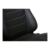 Close-up of Next Level Racing GTRacer 2.0 seat padding and premium upholstery material