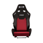 Front view of the PRS2 reclining racing simulator seat from Next Level Racing