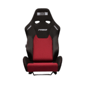Front view of the PRS2 reclining racing simulator seat from Next Level Racing
