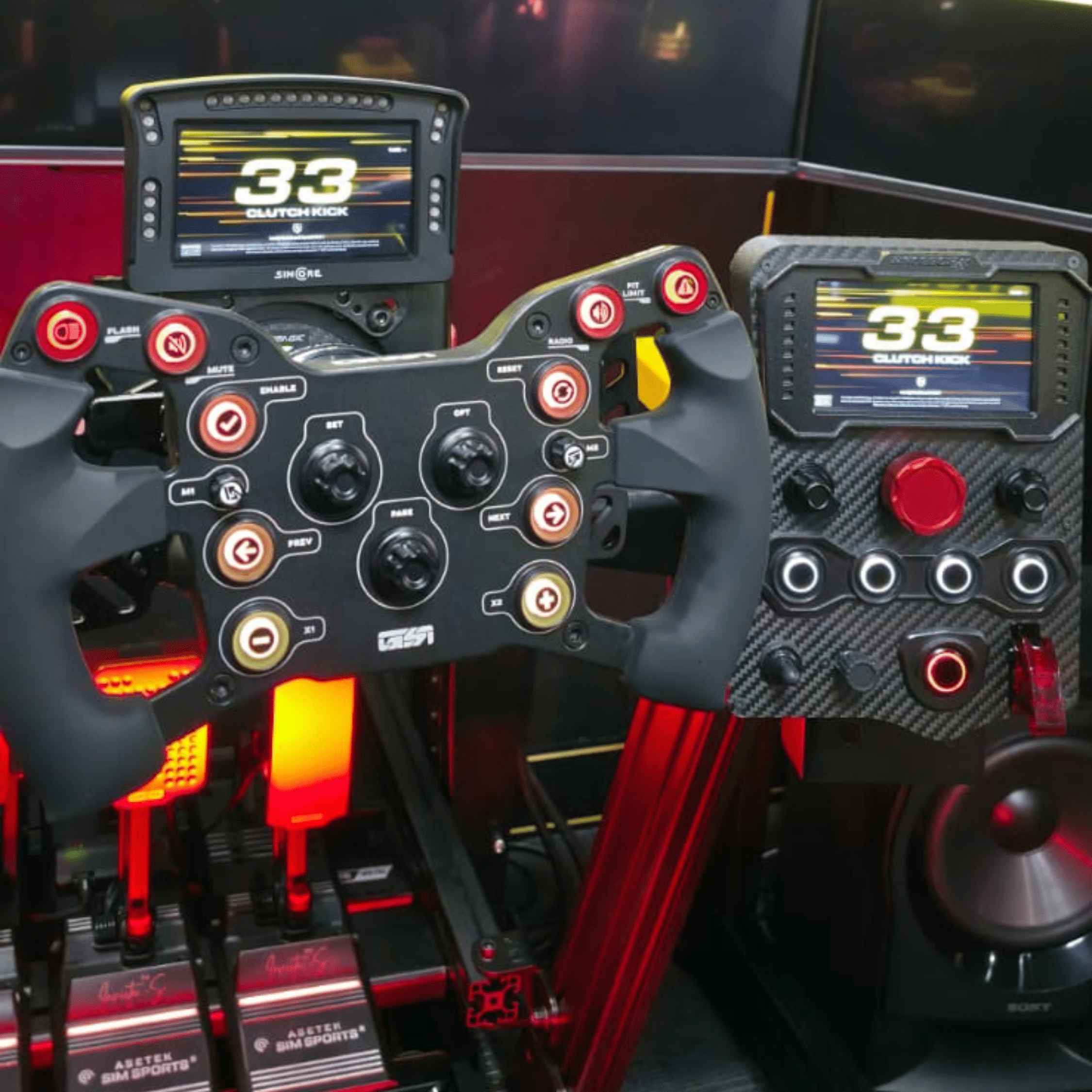 Racing Simulator Accessories and Components