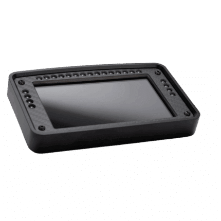 DS5-S USB 5-inch sim racing dashboard angled right view