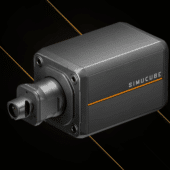 Simucube 3 Pro direct drive wheelbase in premium studio view