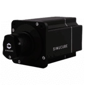 Simucube 2 Pro front angle with quick release hub