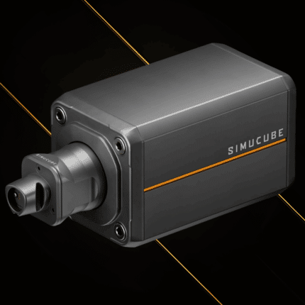 Simucube 3 Ultimate direct drive wheelbase angled hero shot