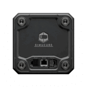 Simucube 3 Ultimate rear I/O ports and power connection panel