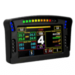 UD2-S 5-inch sim racing dashboard with 26 frosted programmable LEDs