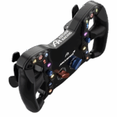 Ascher Racing McLaren Artura Pro sim racing wheel angled front view