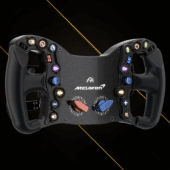 Ascher Racing McLaren Artura Pro sim racing wheel front view