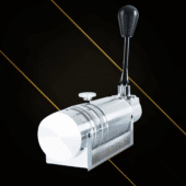 BDH H2SQ shifter complete assembly silver