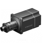 Link Quick Release Adapter for Simucube 2 angled front view