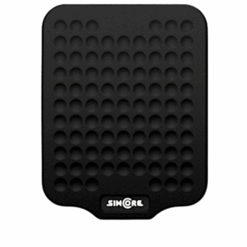 Simcore PF1-B pedal plate in black