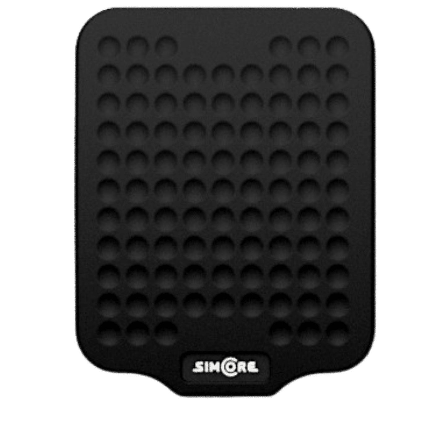 simcore-pf1-b-face-plate Simcore PF1-B pedal plate in black