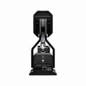 Simucube ActivePedal Pro rear view showing power and connectivity ports