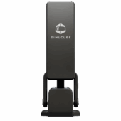 Front view of the Simucube Co-Pedal with branded pedal face