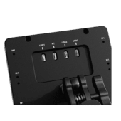 BavarianSimTec Control Center sim racing button box rear view showing USB ports and mounting interface
