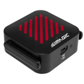 Simagic AirLink wireless hotspot angled view with dual antenna design