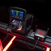 Simagic AirLink providing wireless telemetry connection between MagicDash 4 display and PC
