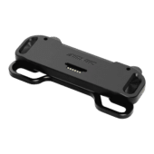 Simagic MagDock front view with magnetic mounting interface for MagicDash 4 telemetry display