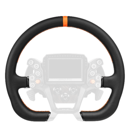 Simagic Zeus GT 300CD Classic D leather steering wheel with MagicDash 4 display for GT racing