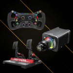 Simagic formula bundle with alpha evo sport wheelbase, with gt neo wheel and p-1000-f pedals.